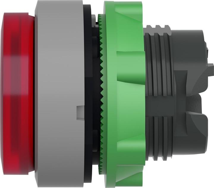 Produktbild Schneider Electric Leuchtdrucktaster, Front, vorstehend, ZB5AH43C0