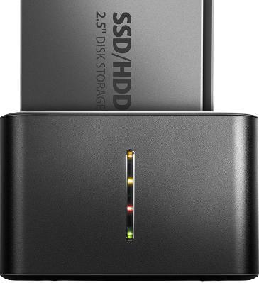 Produktbild Axagon ADSA-D25 storage drive docking station USB 3.2 Gen 1 (3.1 Gen 1) Type micro-B Black (2.5")