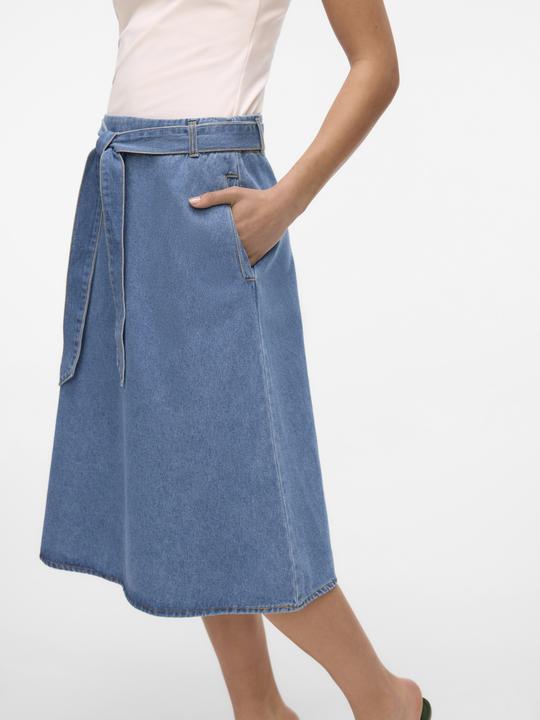 Produktbild Vero Moda VMJOLENE Hohe Taille Midirock Jeansrock (XS)
