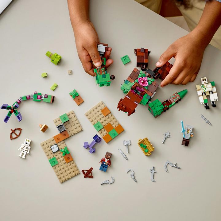 Produktbild LEGO Die Dschungel Ungeheuer (21176, LEGO Minecraft)