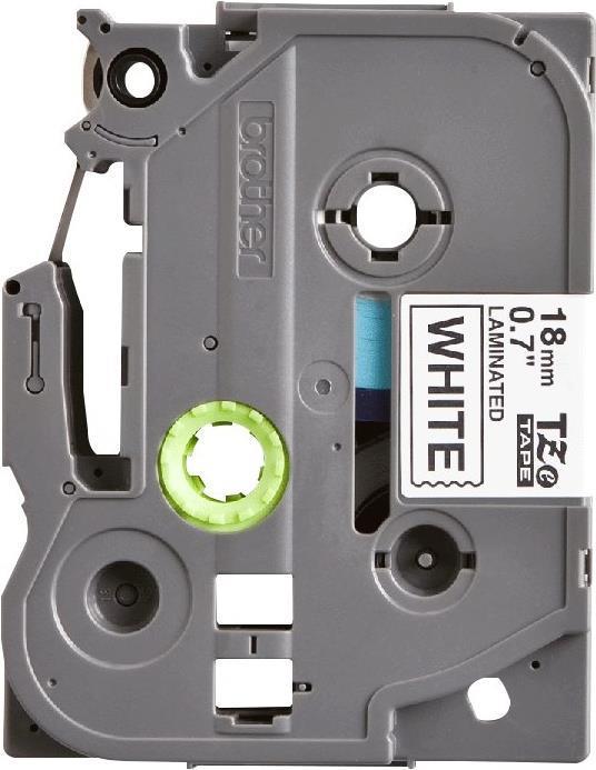 Actual product image Brother TZe-241CIV Black on white (1.80 cm, White)