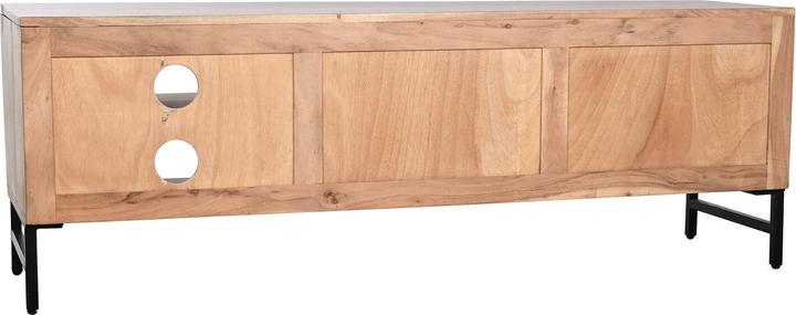 Actual product image Esprit TV furniture Home Brown Black Metal Acacia 145 x 40 x 52 cm
