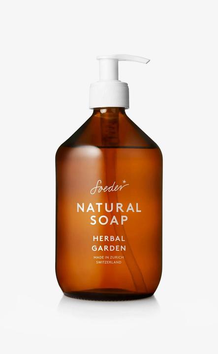 Actual product image Soeder* Natural Soap Herbal Garden (Liquid soap, 250 ml)