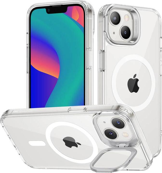 Actual product image ESR Classic Kickstand Case with HaloLock for iPhone 14 Plus (transparent) (Apple iPhone 14 Plus)