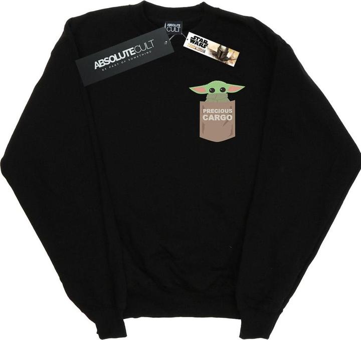 Star Wars The Mandalorian The Child Cargo Pocket Sweatshirt (XL)