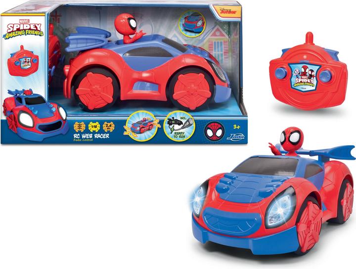 Actual product image Dickie RC Spidey Web Racer, 1:18