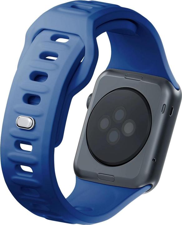 Produktbild 3MK Silicone Watch Strap Niebieski/Blue dla Apple Watch 42/44/45/49mm (Silikon, Edelstahl)
