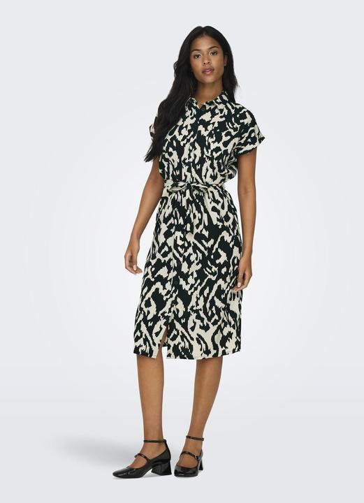Produktbild Only Bindegürtel Blusenkleid (38)