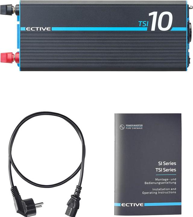 Immagine prodotto Ective TSI 10 Sinus-Wechselrichter 1000W 12V mit Netzvorrangschaltung (CH-Stecker)