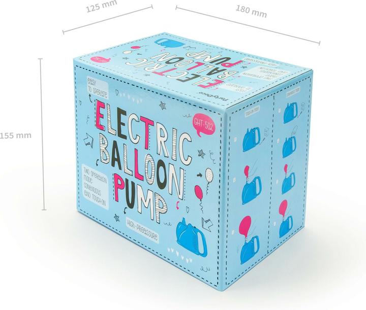 Actual product image Partydeco Inflator balloon pump
