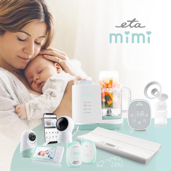 Produktbild ETA | Baby Monitor | 630690000 MIMI | Flexible camera | White (Babyphone mit Kamera, 10 m)
