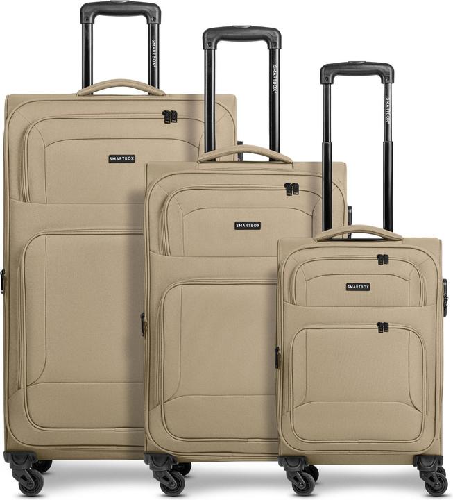 Produktbild Smartbox Edition 04 4 Rollen Kofferset 3-teilig mit Dehnfalte (209 l, XL (ab 115l))