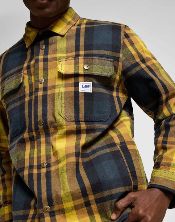 Immagine prodotto Lee Camicia a maniche lunghe Camicia da lavoro Overshirt (S)