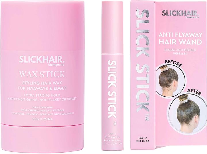 Slickhair Slick StickTM Anti Flyaway Hair Wand – Hair Wax Stick (Haarwachs)
