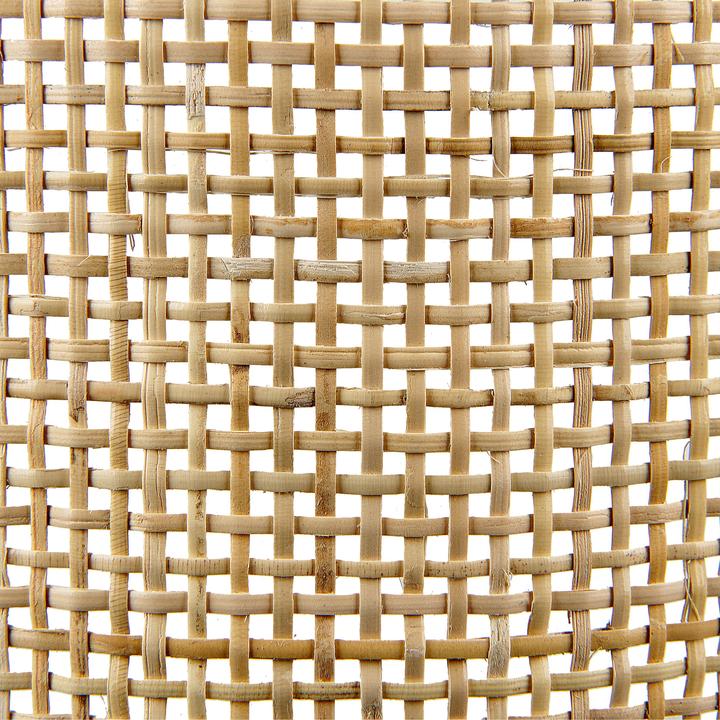 Produktbild Beliani Wandleuchte Rattan naturfarben halbrund DEMITRIE (E27)