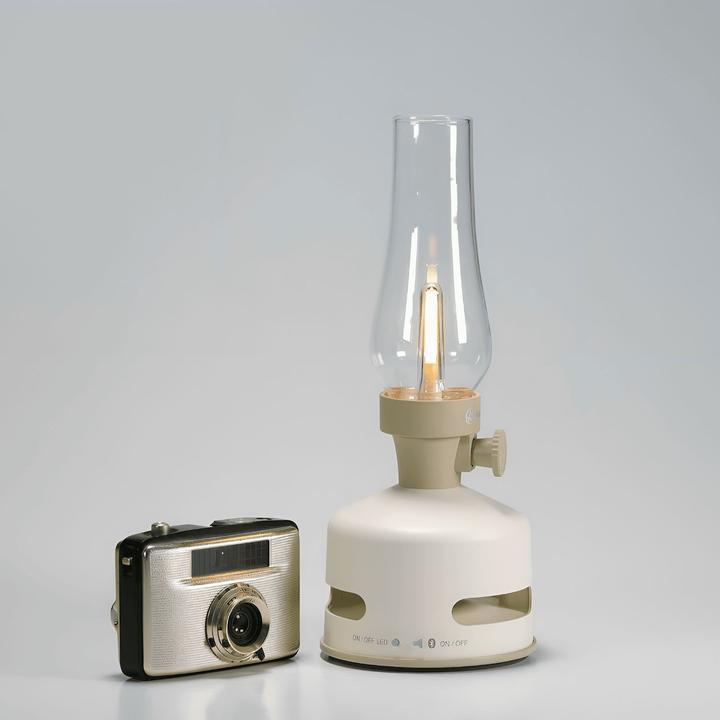 Produktbild MoriMori Design Leuchte mit Lautsprecher (perl-weiss)