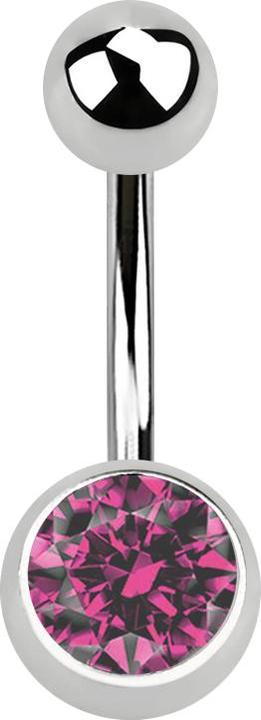 Produktbild Star Piercing Flared Plug transparent mit Eule (Chirurgenstahl 316L, ohne Messing)