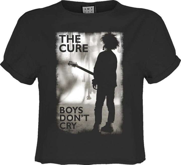 Amplified Boys Don't Cry Kurzes Top