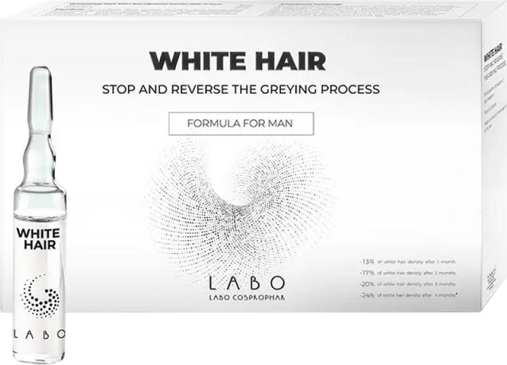 Immagine prodotto Labo Market Labo, White Hair, Stop & Reverse The Greying Process, Ampoules Treatment Se