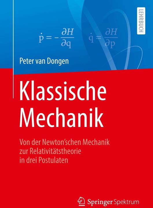 Produktbild Klassische Mechanik (Deutsch, Peter van Dongen, 2021)
