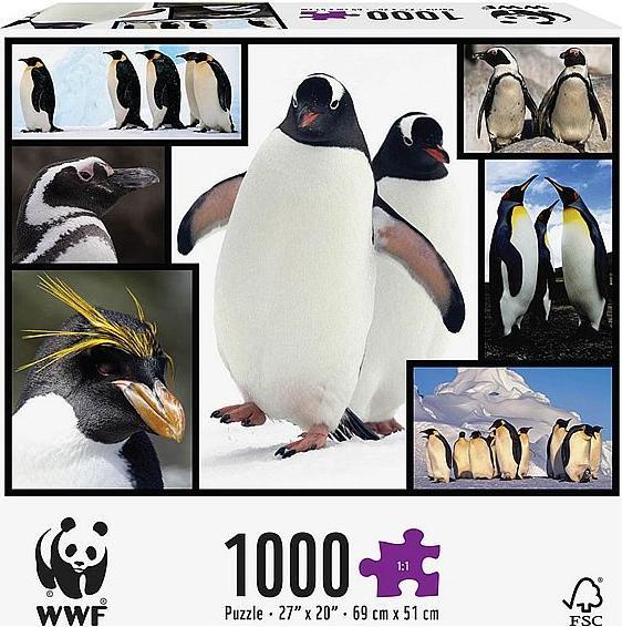 Image du produit WWF Puzzle 1000 pingouins (1000 pièces)