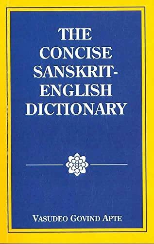 Produktbild The Concise Sanskrit English Dictionary (Englisch, Vasudeo Govind Apte, 2023)