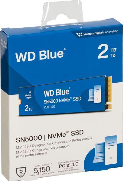 Productafbeelding WD Blue SN5000 (2000 GB, M.2 2280)