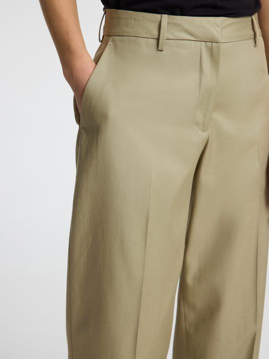 Actual product image Selected Femme Mid Waist Barrel Fit Hosen (36)