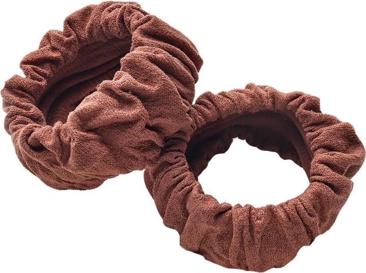 Immagine prodotto Trisa Fascetta per capelli We Care 5 cm marrone 2 pezzi (Elastico per capelli)