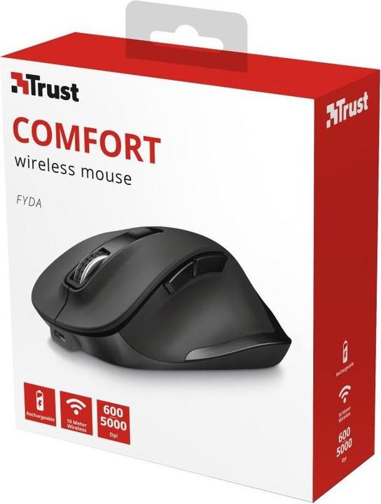 Immagine prodotto Trust Fyda Mouse destro RF senza fili ottico 2400 DPI (Senza fili)