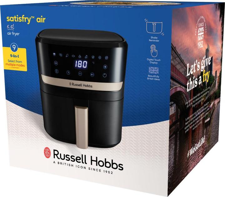 Actual product image Russell Hobbs Satisfry 5.5L Airfryer / Heteluchtfriteuse - 27620-56 (27620-56)