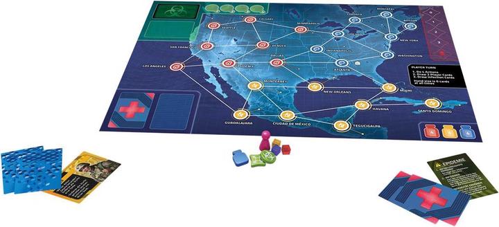 Image du produit Z-Man Games Jeu familial Pandemic Hot Zone : Amérique du Nord (Allemand)