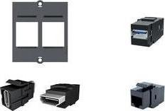 Produktbild Bachmann Buchse HDMI Keystone 2.0 (0.04 m, HDMI)