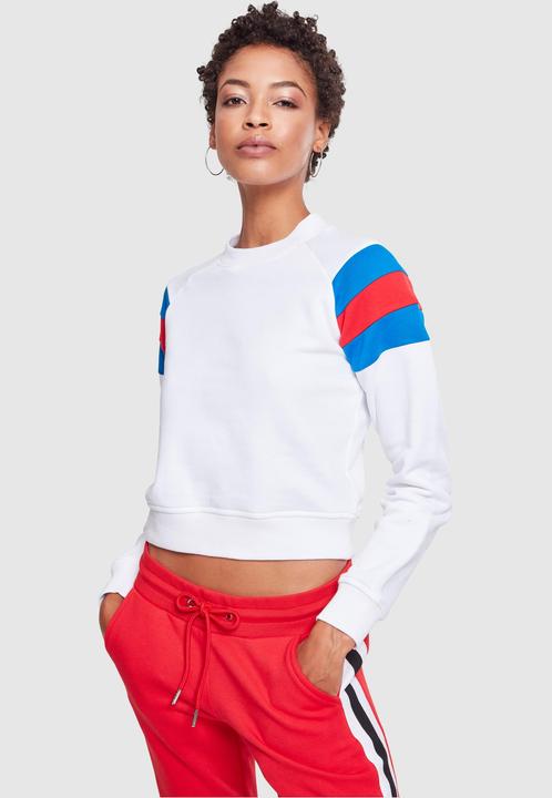 Immagine prodotto Urban Classics Girocollo con maniche a strisce da donna (XXL)