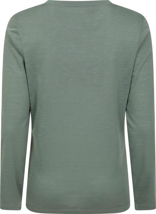 Actual product image Mountain Warehouse Womens/Ladies Agra Slub Long-Sleeved Top (44)