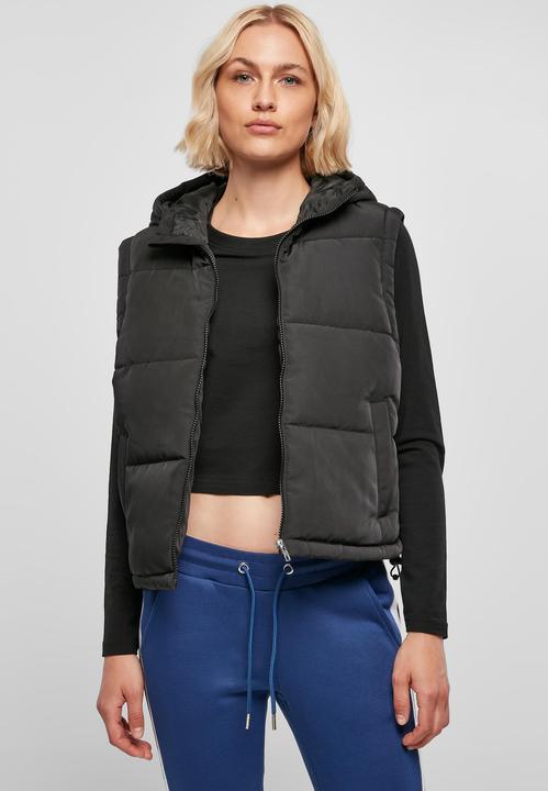 Actual product image Urban Classics Ladies Recycled Twill Puffer Vest (XS)