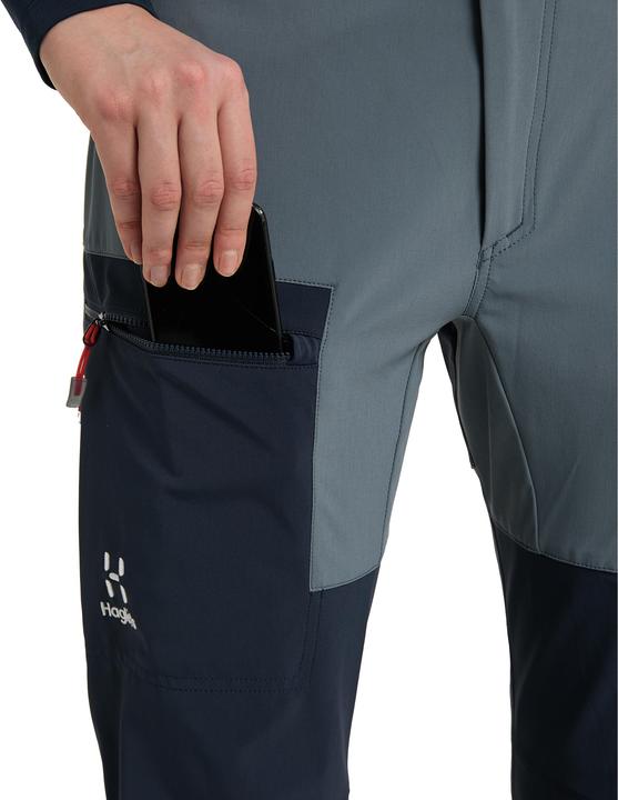 Immagine prodotto Haglöfs Roc Sight Softshell Pant Donna Blu acciaio/blu filato (Banda radio 38 (2600 MHz))