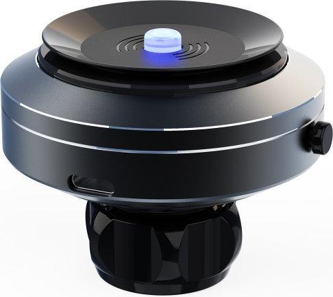 Produktbild Misura MA05 - Handyhalterung mit Vakuumsauger und kabelloser Aufladung QC3.0