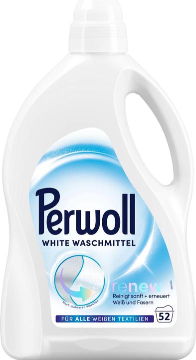 Actual product image Perwoll Renew Liquid White (52 Washing cycles, Liquid detergent)