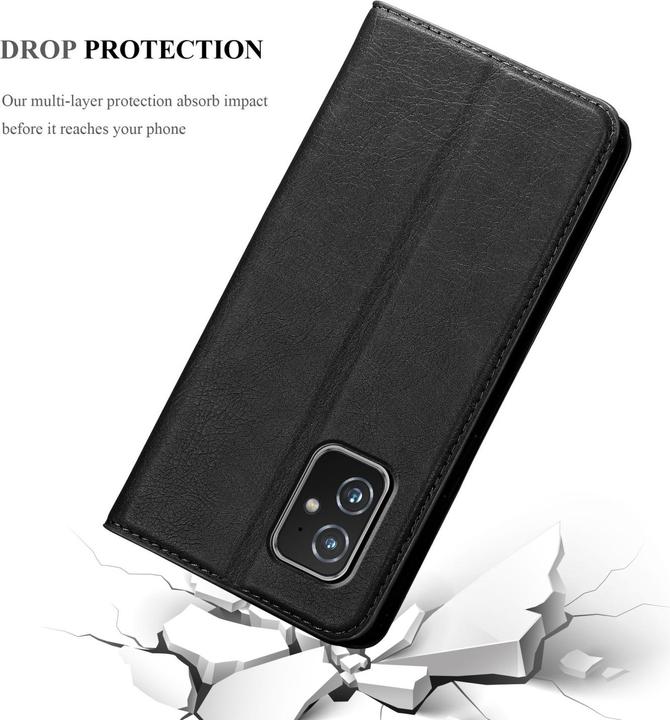 Produktbild Cadorabo Book Invis. Magnet Hülle (Asus Zenfone 8)
