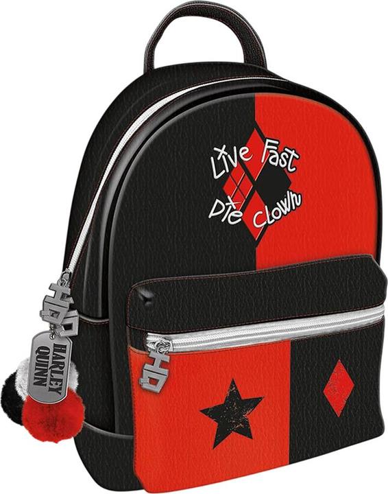 Image du produit Suicide Squad - Sac à dos LIVE FAST DIE CLOWN (11 l)