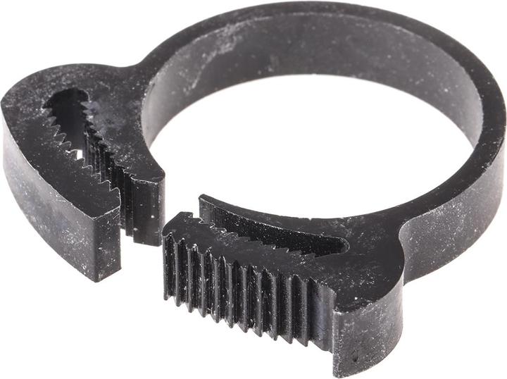 Actual product image Rs Pro Nylon 6.6 plastic hose clip,24.5-27.6mm