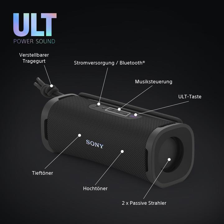 Actual product image Sony ULT Field 1 (12 h, Rechargeable battery operated)