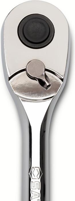 Actual product image SATA 1/2" reversible ratchet with comfort grip, 72 teeth (1/2")