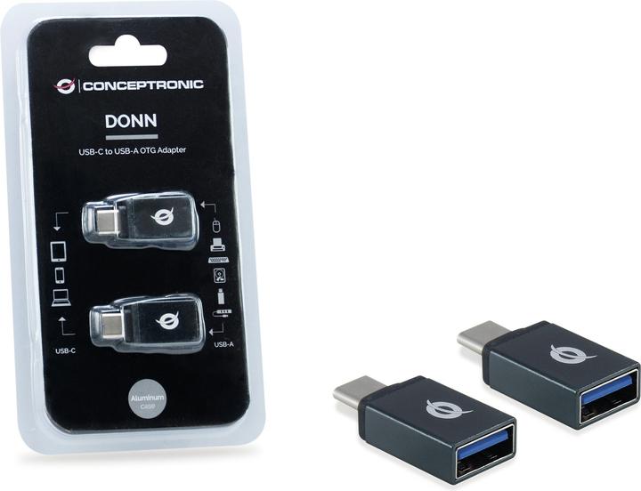 Produktbild Conceptronic USB-C zu USB-A (USB 3.1, 3.20 cm)