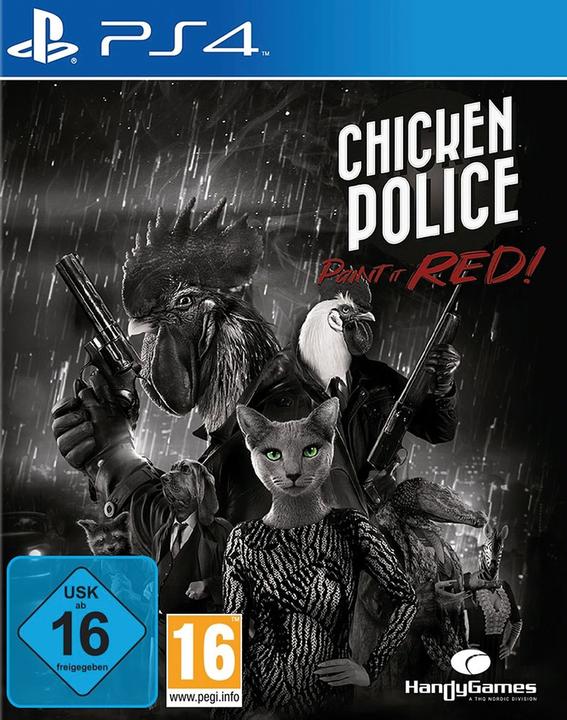 Produktbild THQ Chicken Police: Paint it Red (PS4, EN)
