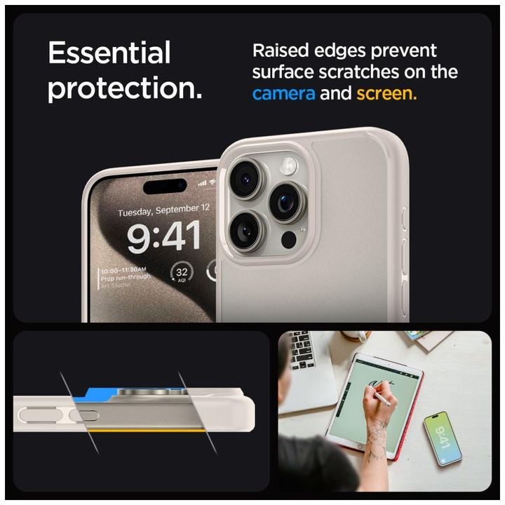 Actual product image Spigen Ultra Hybrid Case (Apple iPhone 15 Pro Max)