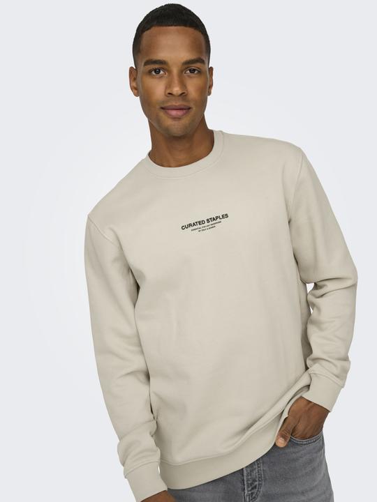 Produktbild Only & Sons Onscurated Reg Crew Neck Sweat Noos (M)