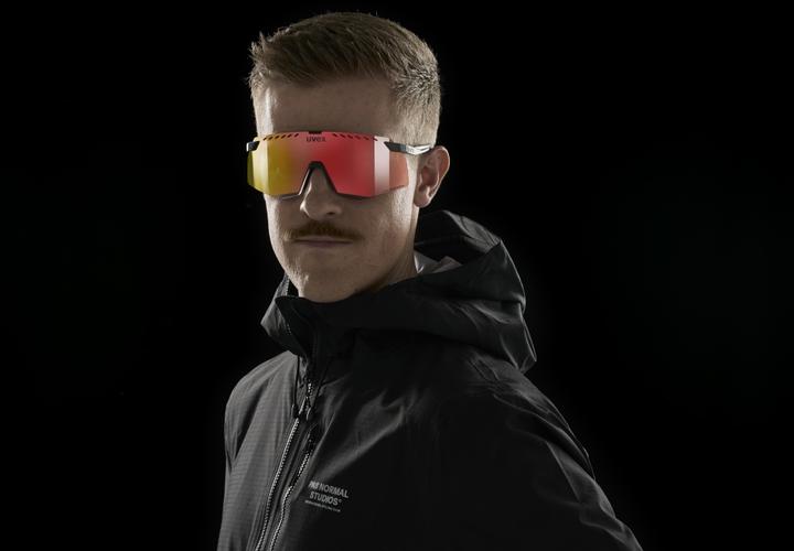 Actual product image Uvex Sports Pace stage CV (white matt (yellow)*, colourvision glossy green)