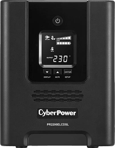 Actual product image Cyberpower PR2200ELCDSL (2200 VA, 1980 W, Line-interactive UPS)